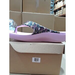 Alegria Women's Ode Thong Flip Flop Sandals Wild Flower Pink Size 40
